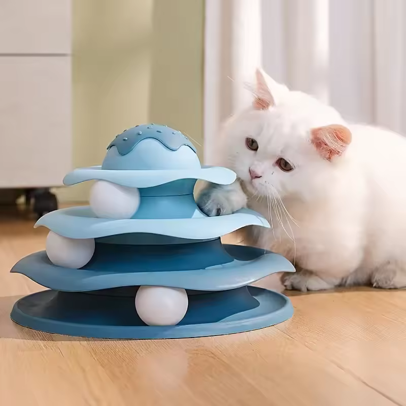 3-Layer Cat Toy Tower