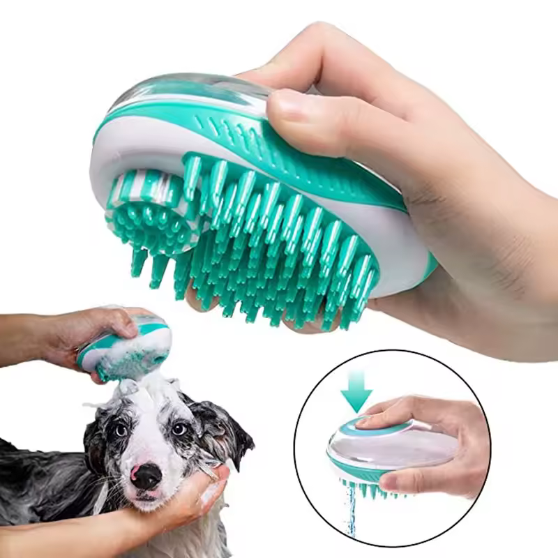 Silicone Pet Bath Massager
